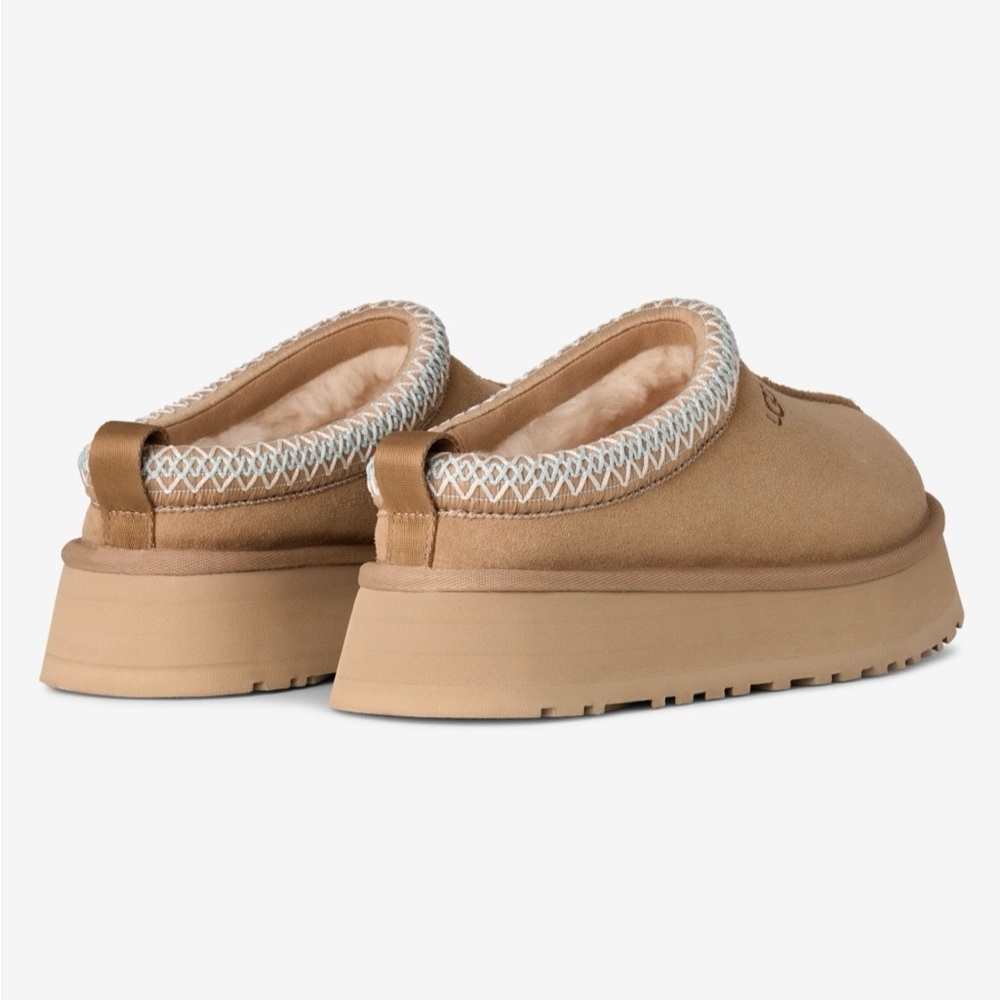 UGG Tan Shearling Lined Mules